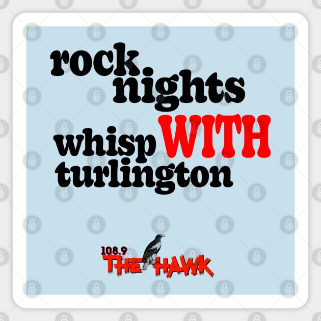 RockNights with Whisp Turlington Sticker by goodrockfacts